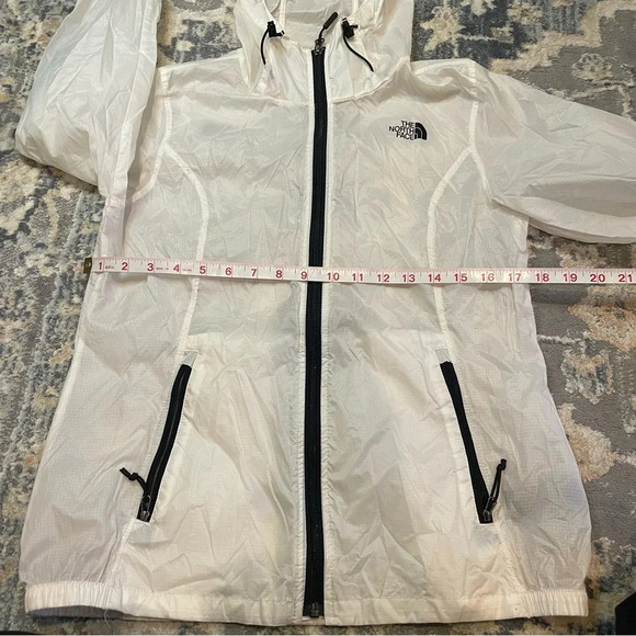 North Face Translucent Hooded Jacket Light Nylon - Picture 2 of 6